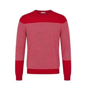 Malo Red Cotton Men Men's Sweater